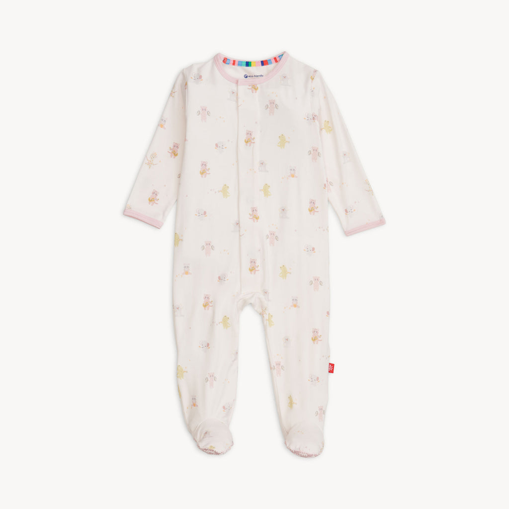 Pink Baby Beats - Modal Magnetic Footie