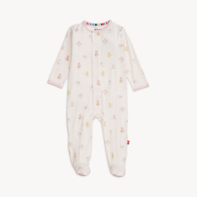 Pink Baby Beats - Modal Magnetic Footie