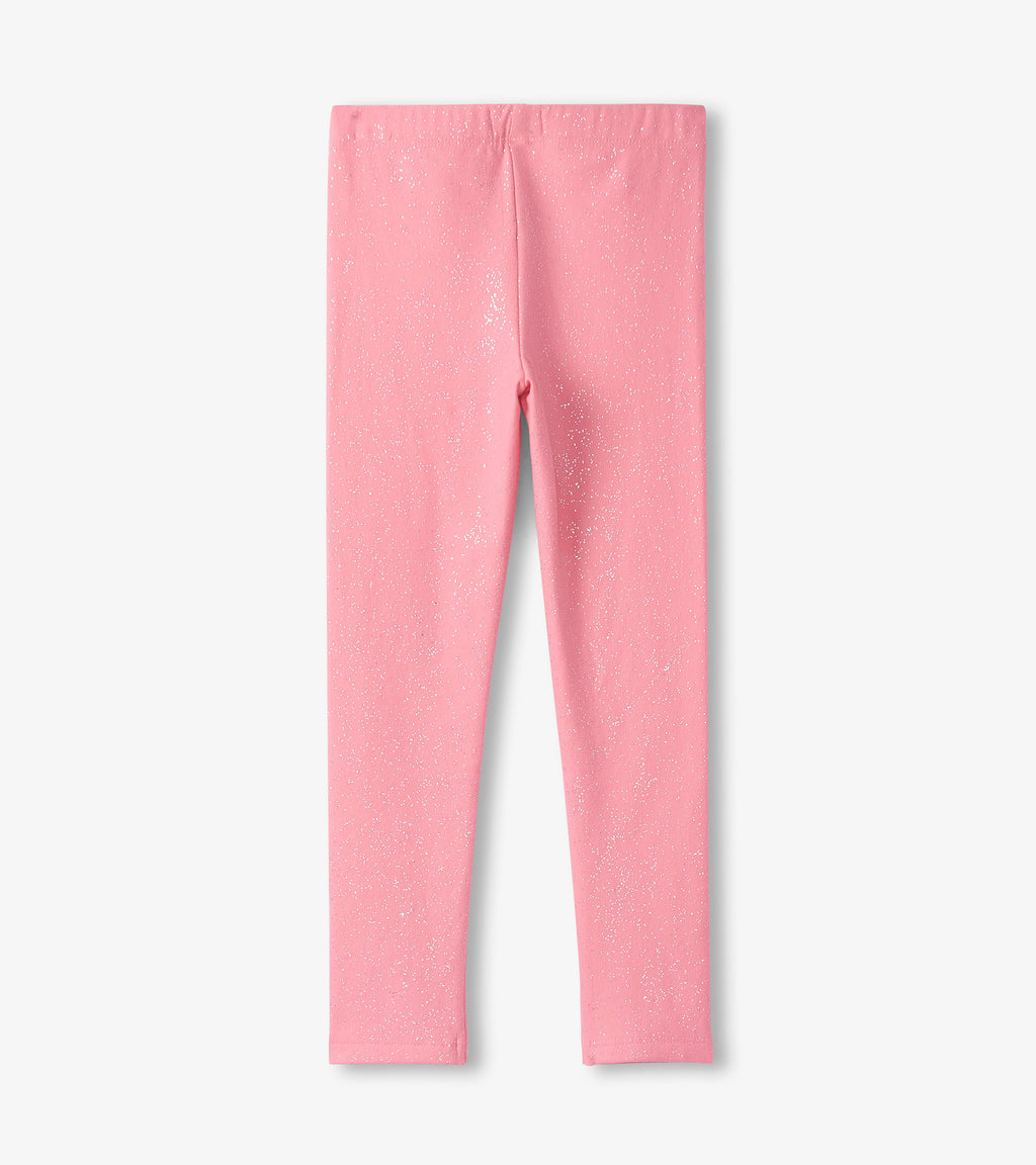 Flamingo Pink Cozy Leggings - Hot Melt