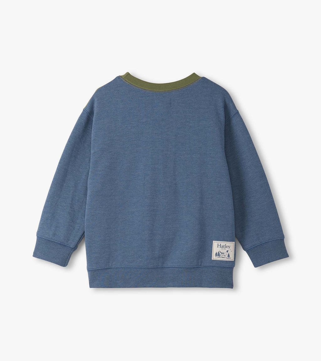Autumn Color Block Athletic Pullover
