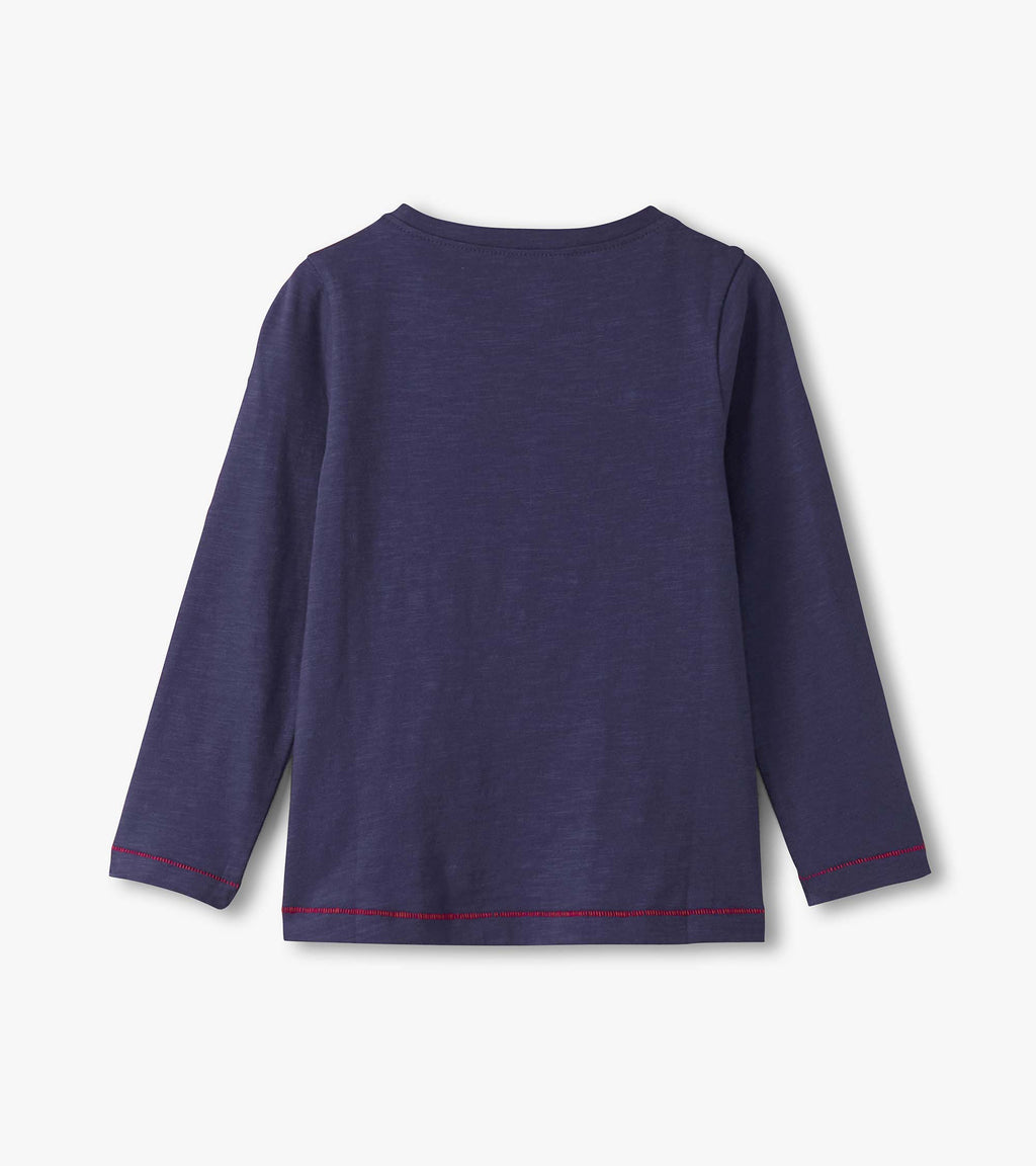 Falling Hearts Long Sleeve Tee