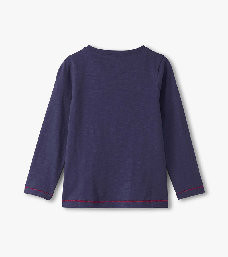 Falling Hearts Long Sleeve Tee