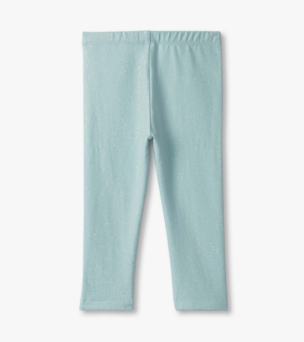 Pastel Turquoise Cozy Leggings - Hot Melt