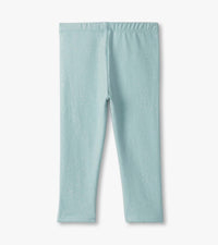 Pastel Turquoise Cozy Leggings - Hot Melt