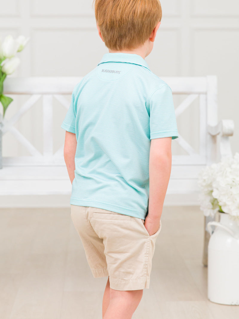 Khaki Stretch Chino Shorts