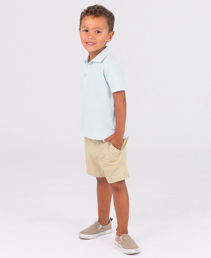 Khaki Stretch Chino Shorts