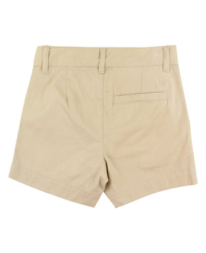 Khaki Stretch Chino Shorts