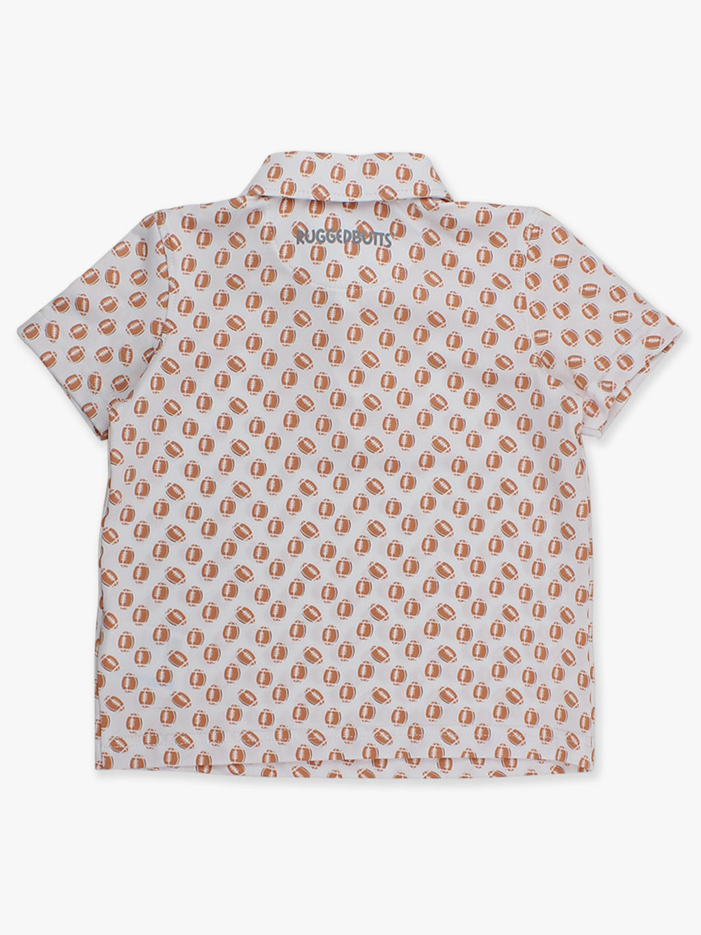 Knit Short Sleeve Performance Polo - Football Frenzy