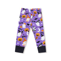 Costumed Ghosts - Glow In The Dark - Purple - L/s Loungewear Set