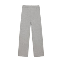 Light Grey Melange Rib Pants
