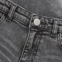 Light Grey Denim Wide Fit Jeans