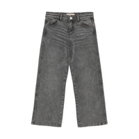 Light Grey Denim Wide Fit Jeans