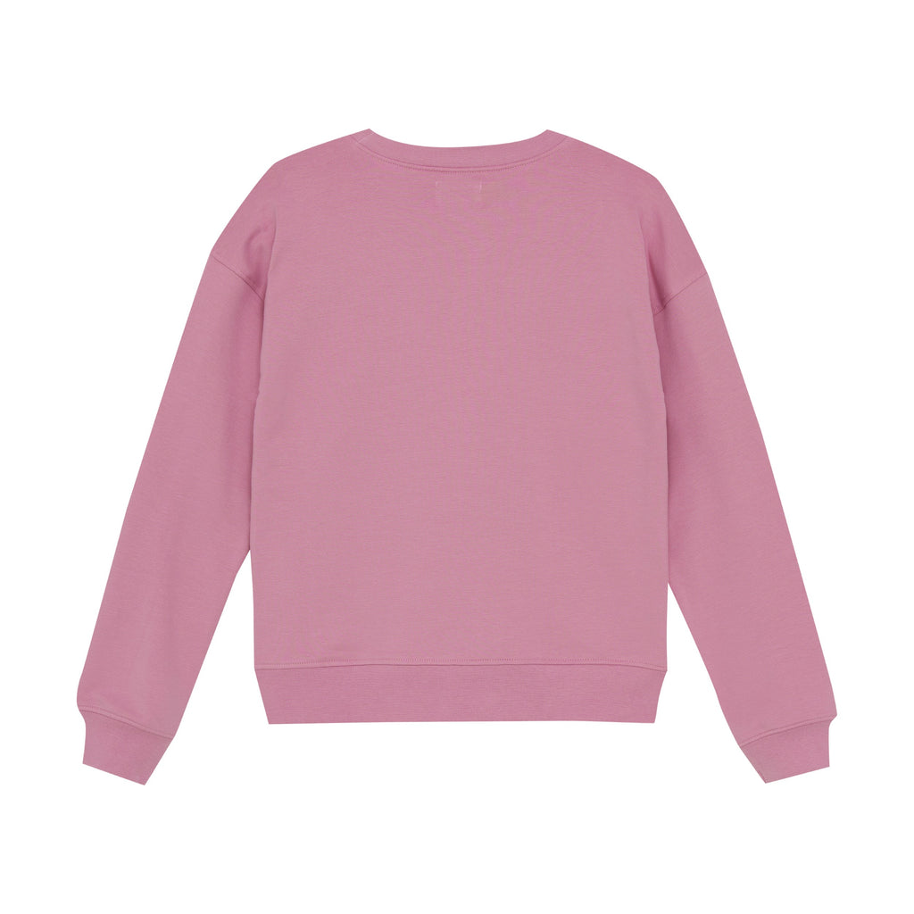 Heart - Wild Rose Pink Sweatshirt