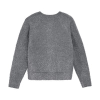Glitter Knit Cardigan - Iron Gate