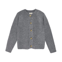 Glitter Knit Cardigan - Iron Gate