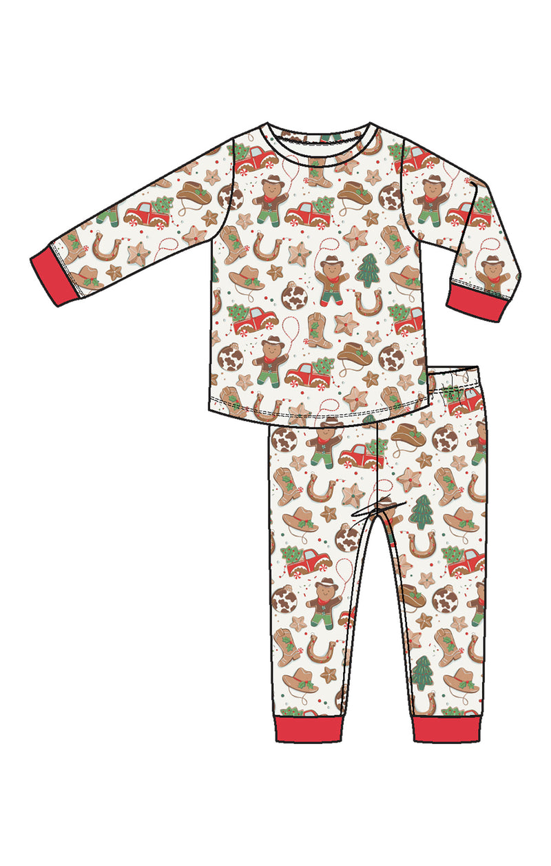 Cowboy Christmas - LS PJ Set