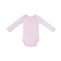 Patchwork Cowgirl - Smocked Overall & Pin Ribbed LS Bodysuit Set
