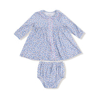 Country Calico - Jill LS Dress with Ric Rac