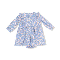 Country Calico - Ruffle LS Bodysuit Dress