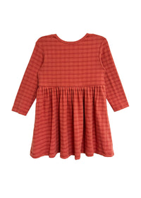 Tea Party LS Dress - Red Plaid