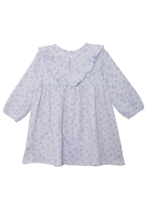 Lana Dress - Purple Flowers