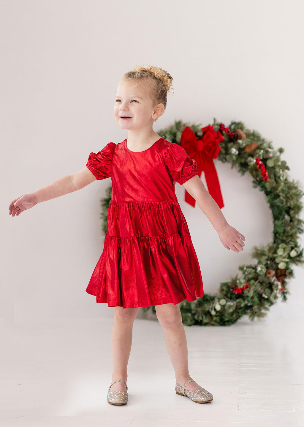 Ruby Red SS Dress
