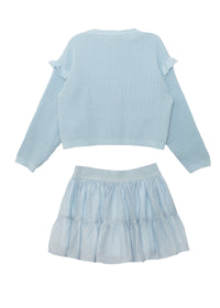 Tutu in the Clouds 2 Piece Set - Blue