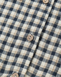 Prairie Blouse - Navy Check
