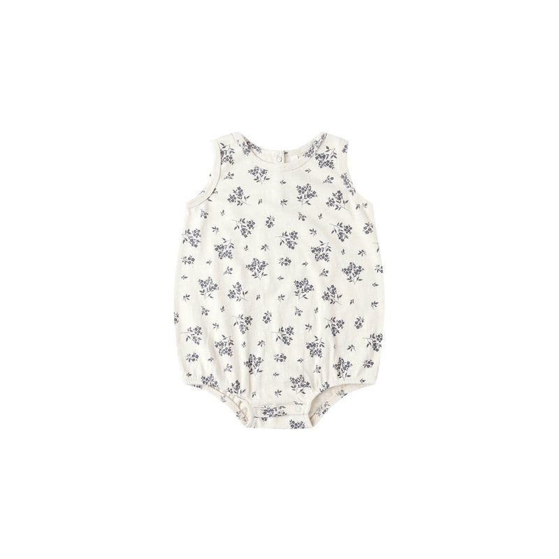 Bubble Onesie - Blue Floral