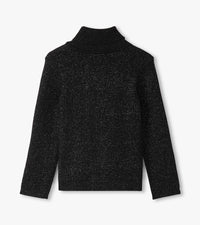 Black Glitter Turtleneck