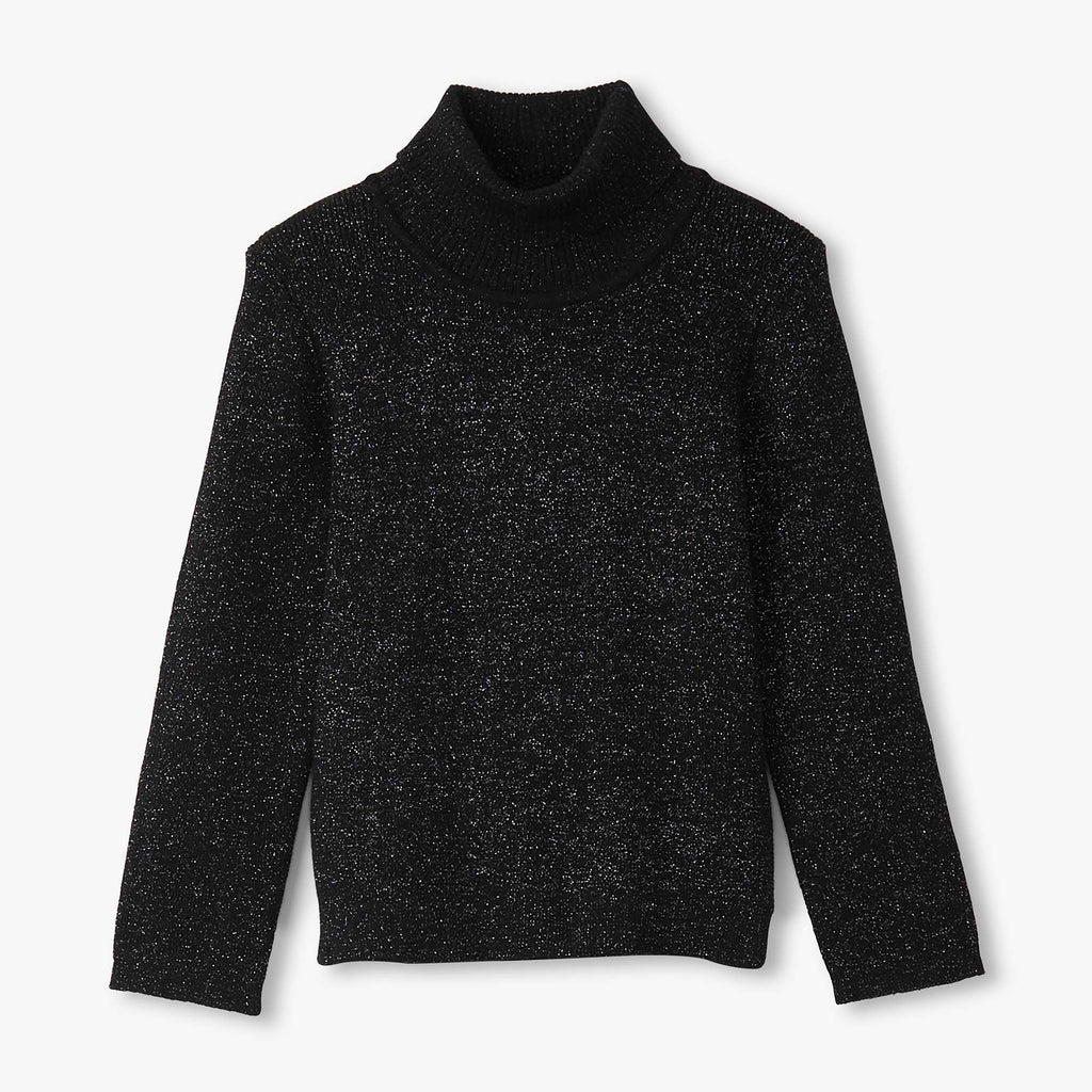 Black Glitter Turtleneck