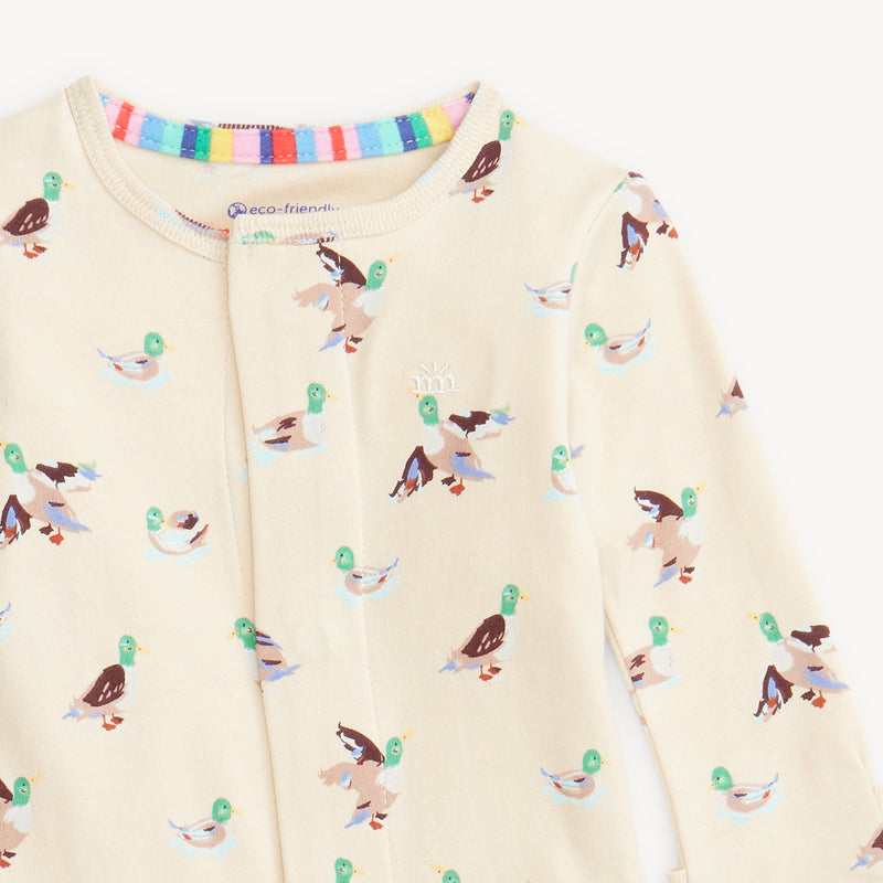 Quack Me Up Organic Cotton Magnetic Footie