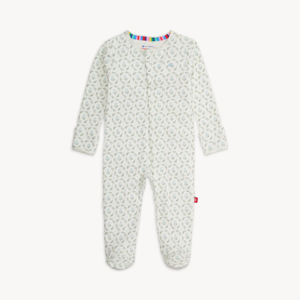 Eloise Organic Cotton Magnetic Footie