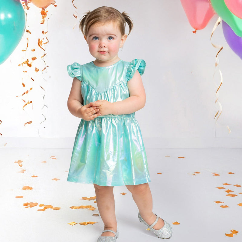 aquamarine dress Wedding Audrey US 2 Featuring a straight neckline and an ankle Isobella & Chloe Aquamarine Cap