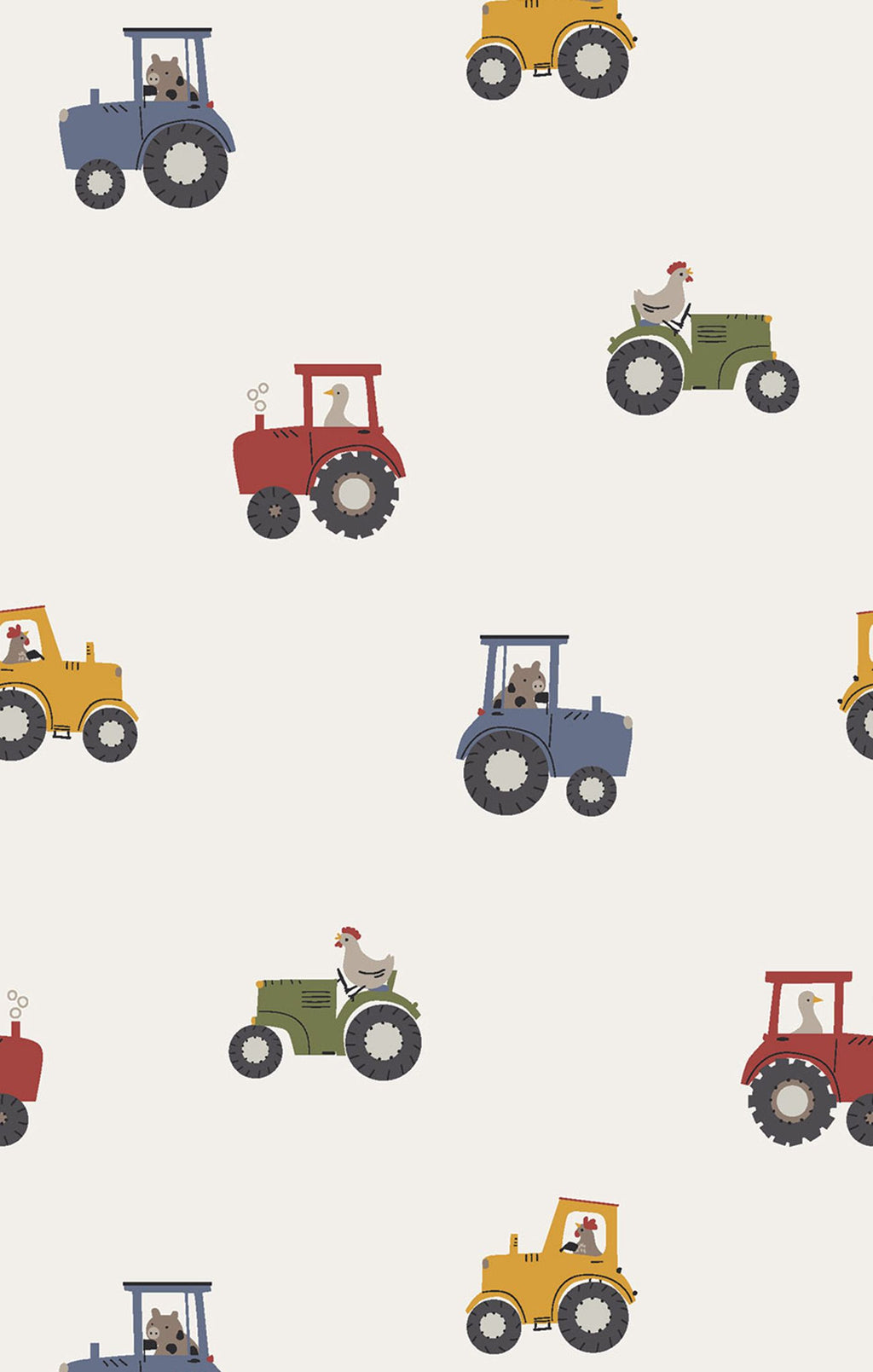 Mini Tractors - 2 Way Zipper Romper