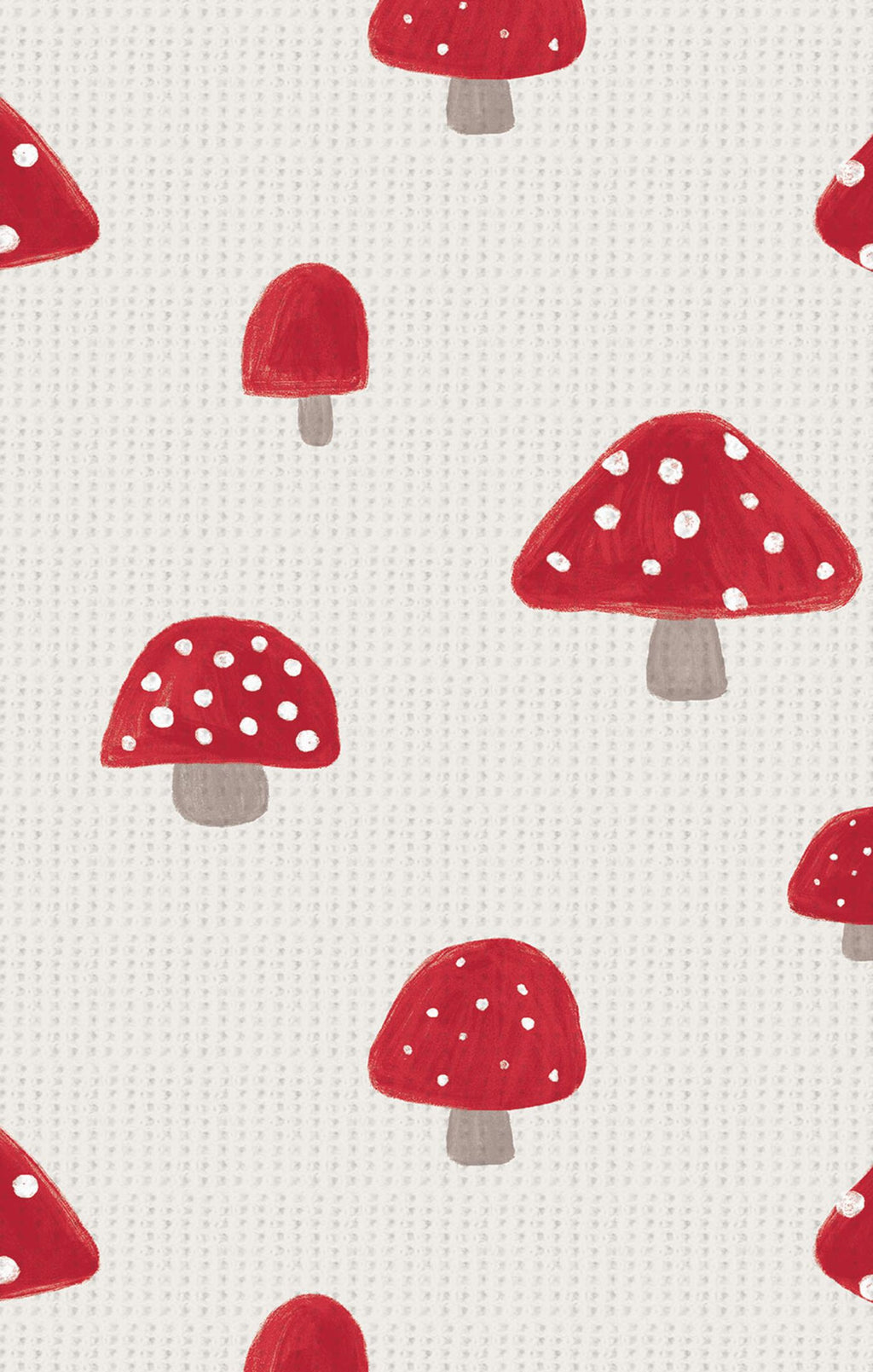 Painterly Mushrooms - 2 Way Zipper Footie