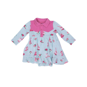 Fancy Cowgirl Bodysuit Dress