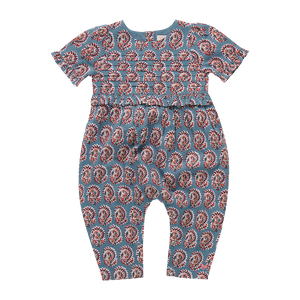 Baby Girls Raquel Jumper - Blue Paisley