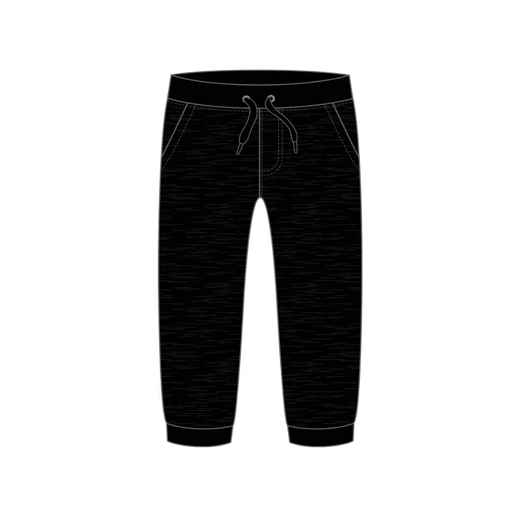 Black Cuff & Pocket Pant