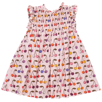 Girls Stevie Dress - Cloud Pink Cherry