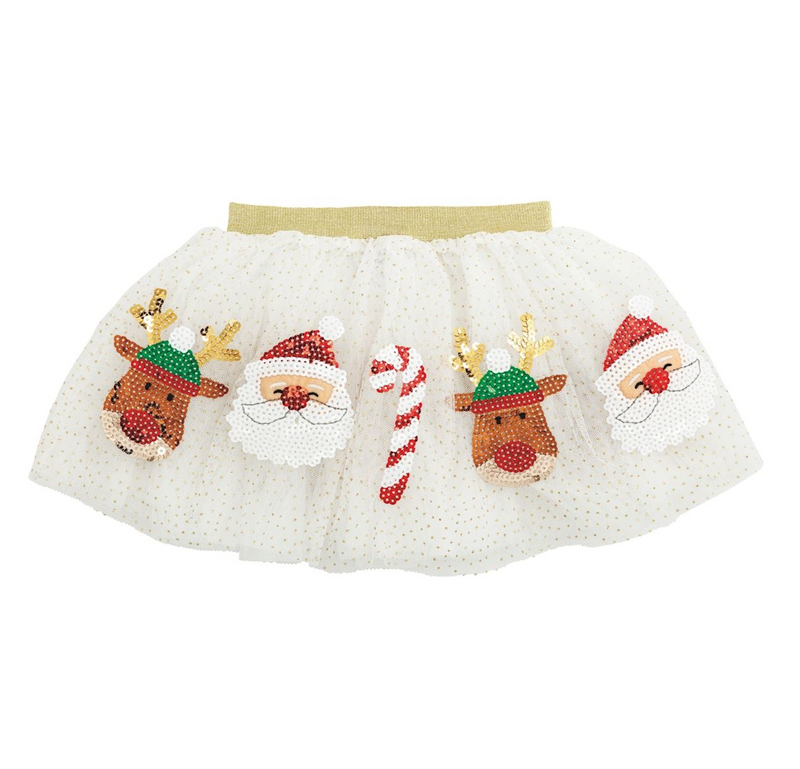 White Christmas Sequin Tutu