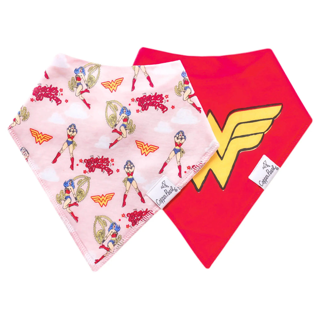 Wonder Woman - Bandana Bib Set 2pk