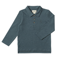 Spencer Polo - China Blue Pique