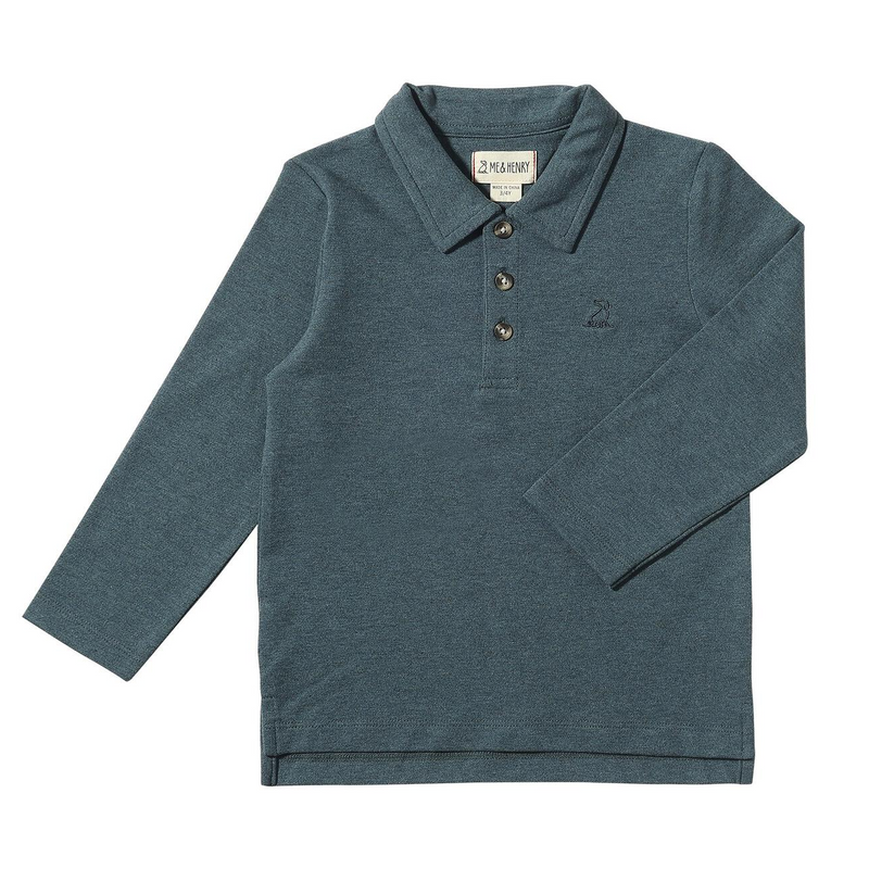 Spencer Polo - China Blue Pique