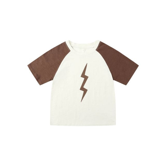 Raglan Short Sleeve Tee - Bolt