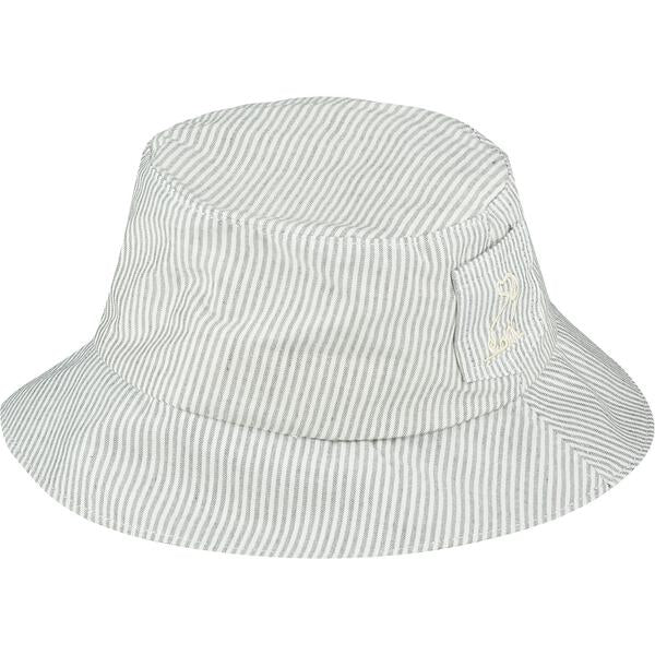 Grey Stripe Fisherman Hat
