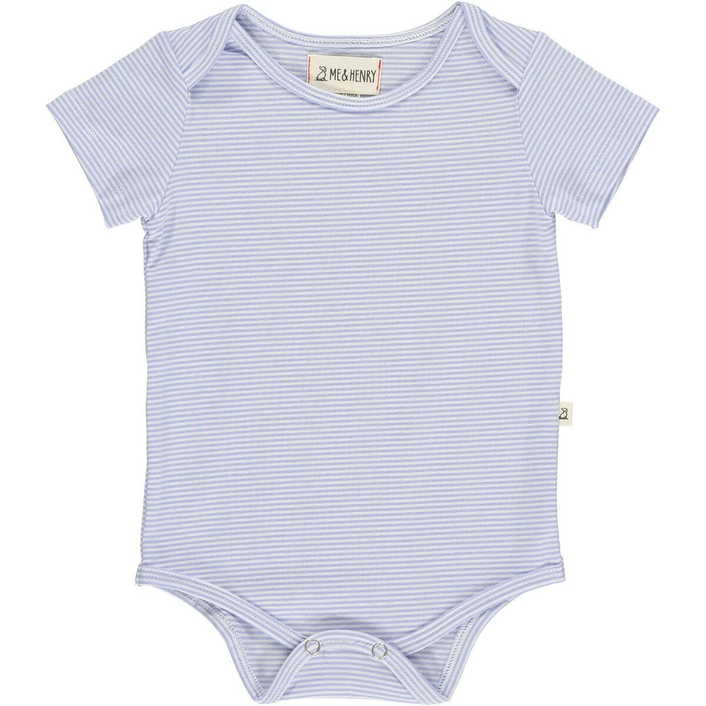 Light Blue Stripe Onesie