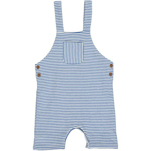 Royal Blue & Grey Dandy Jersey Overalls