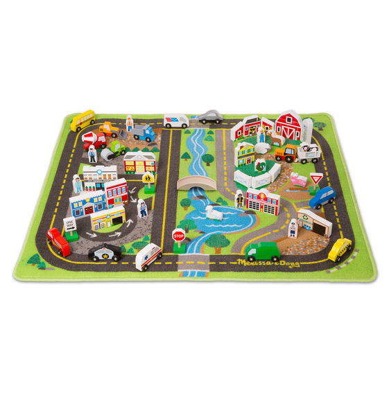 LOCAL PICK-UP ONLY - Deluxe Road Rug Play Set