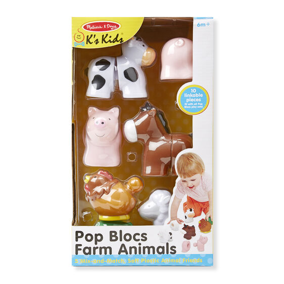 LOCAL PICK-UP ONLY Pop Blocs Farm Animals